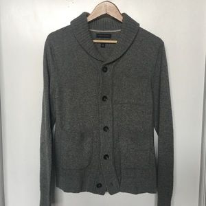 MENS Small Banana Republic Button Wool Cardigan